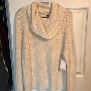 Free People Cream Sweater